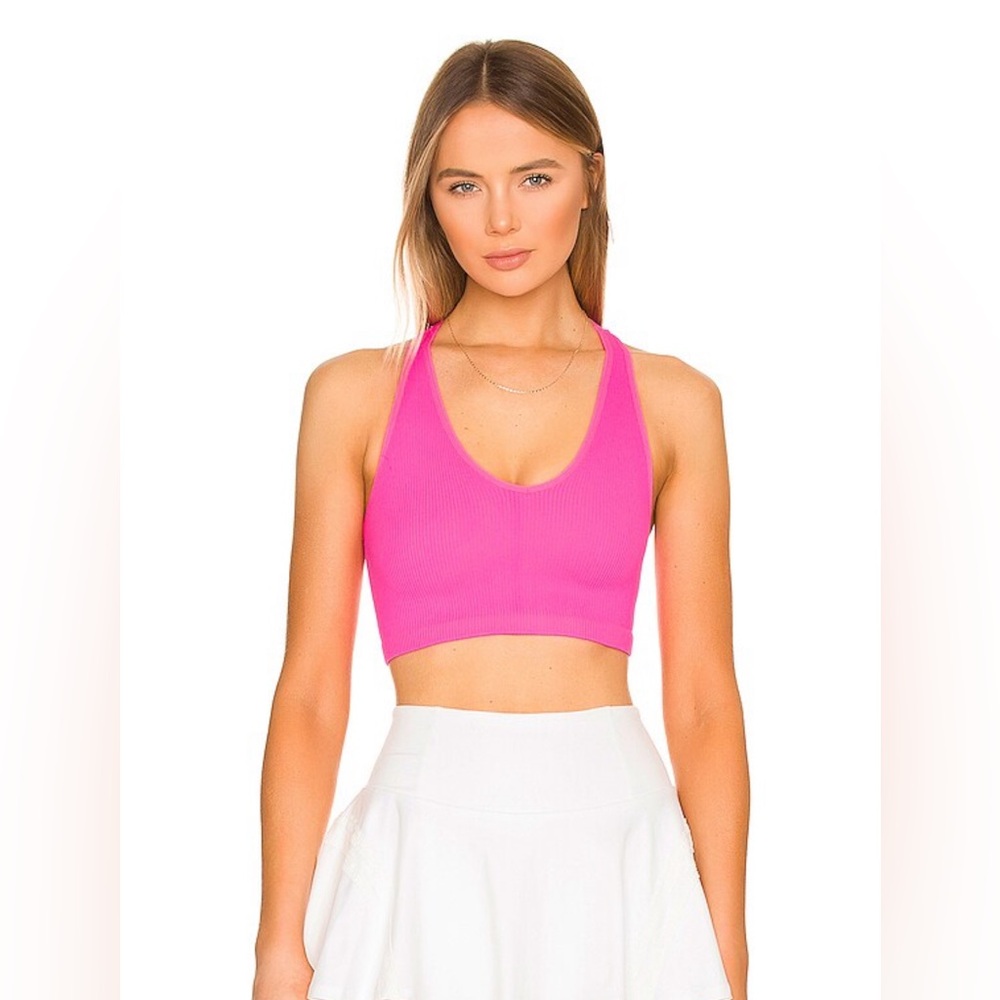 FP Movement Free Throw Crop in Tropical Pink
Free People S